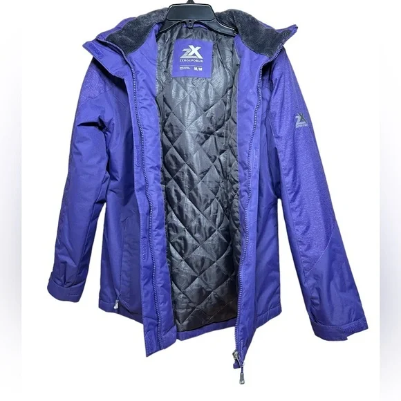 Zeroxposur Womens Zeroxposur Jackets In Purple Zeroxposur